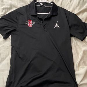 San Diego state Sdsu team issue Jordan polo